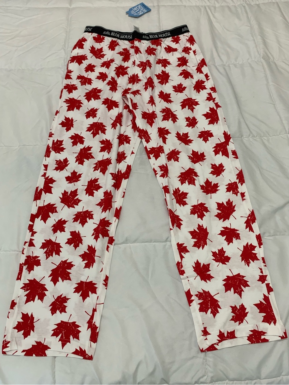 New with tags LITTLE BLUEHOUSE BY HATLEY pj bottoms mens size L - Picture 3 of 7